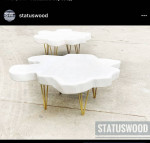 Redwood Slab Coffee table