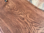 Pin Oak Live Edge Slab Coffee Table Bench Desk Hard and Heavy