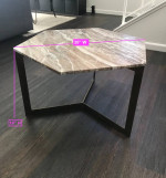 Real Marble Side Table