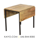 West Elm Box Frame Drop Leaf Expandable Table (Was 699)