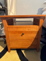 Filling Draw End Table