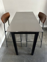 Desk/Dining Table & Chairs