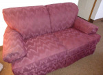 Ashley Flex Steel 2-piece Sofa Couch set in Burgundy