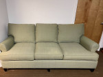 Light Sage Green Couch. Sofa