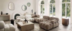Stunning Bubble Designer sofa/sectional 2PC starts at