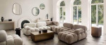 Stunning Bubble Designer sofa/sectional 2PC starts at