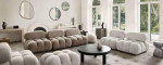 Stunning Bubble Designer sofa/sectional 2PC starts at