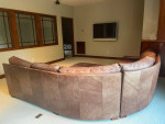 Premium Leather Sofa Console
