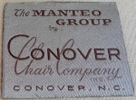 1972 Conover Chair Company 3 Seat Sofa