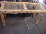 entry way sofa table on wheels