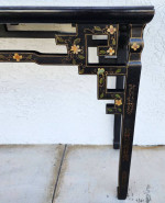 Chinoiserie Sofa Console Table Altar Hand Painted
