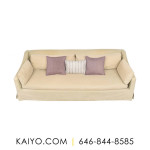Restoration Hardware Belgian Slope Arm Slipcovered Bench-Seat Sofa (Wa