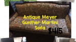 Antique Meyer Gunther Martini Sofa