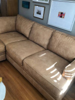 Leather Sectional Sofa Like New!