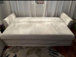 Beige/Cream Ikea Holmsund Sleeper Sofa