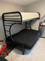 Bunkbed Twin over Full sofa conversion