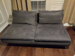 Blue sofa