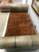 Genuine Alligator Leather Sofa Daybed