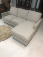 Light Gray sofa w/ Chaise