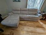 Power Reclining Sectional Sofa with Left-Hand Chaise