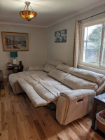 Power Reclining Sectional Sofa with Left-Hand Chaise