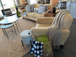 Bassett Sofa and Chair