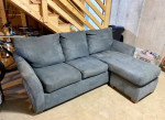 LA Z Boy Queen Sleeper Sofa w/Chaise Lounger