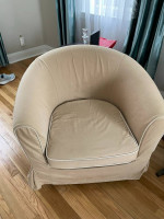 2 chairs/sofa - Ikea Tullsta Chairs with cover
