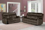 Darcy metalic gray Sofa and Loveseat