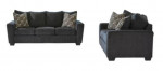 Allmaxx pewter gray Sofa and Loveseat