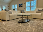 Beautiful White Sofia Vergaro Power Reclining Sectional Sofa!