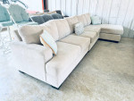 Contemporary Upscale West Elm Sectional Sofa