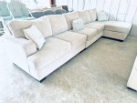 Contemporary Upscale West Elm Sectional Sofa