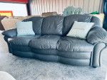 Modern Robb & Stucky Leather Sofa