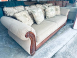 Upscale Tommy Bahama Solid Wood Sofa