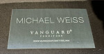 Michael Weiss by Vanguard Leather Sofa with Nailheads