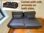IKEA SÖDERHAMN Sofa in Dark Grey