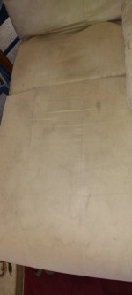 Suede End-Sofa