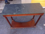 nice sofa table marble top