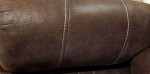 Brown Reclining Sofa