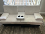 Leather Sofa bed