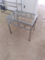 Coctkail, sofa and end tables modern