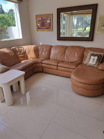 LARGE LEATHER SOFA