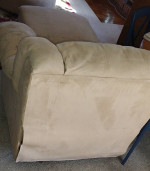 Suede End Sofa