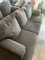 Living room sofa with loveseat