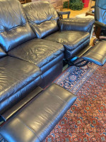 PRICE REDUCED Lazy Boy full leather recliner sofa
