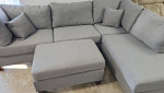 Living room set/sectional sofa couch with ottoman