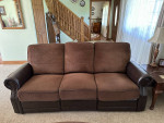 Barcalounger Power Reclining Sofa & Loveseat