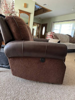 Barcalounger Power Reclining Sofa & Loveseat