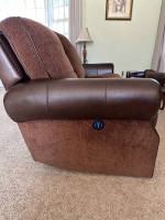 Barcalounger Power Reclining Sofa & Loveseat